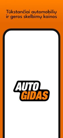 Autogidas для Android — скриншот 1