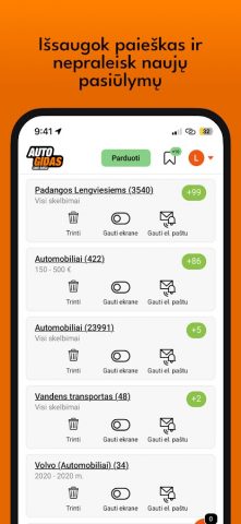 Autogidas для Android — скриншот 4