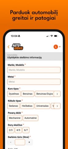 Autogidas.lt для iOS — скриншот 5