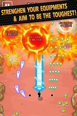 BATTLEFIELD DASH для Android — скриншот 2