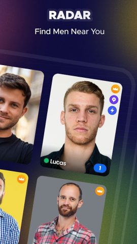 BEARWWW: Gay Chat, Meet & Date для Android — скриншот 2