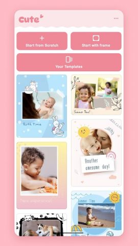 Baby Photo Editor для Android — скриншот 1