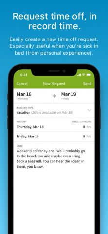 BambooHR для iOS — скриншот 2