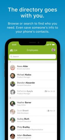 BambooHR для iOS — скриншот 3