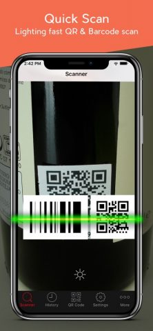 Barcode Scanner — QR Scanner для iOS — скриншот 1