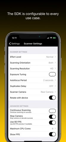 Barcode Scanners — скриншот 2