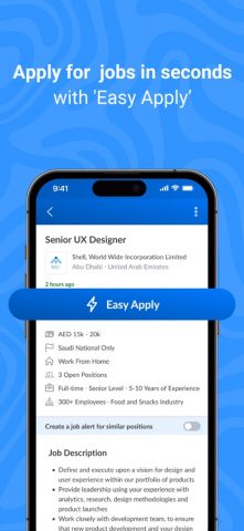 Bayt.com Jobs — Job Search App для iOS — скриншот 1