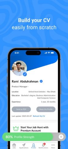 Bayt.com Jobs — Job Search App для iOS — скриншот 2