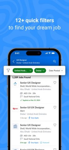 Bayt.com Jobs — Job Search App для iOS — скриншот 3