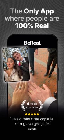 BeReal: Photos & Friends Daily для iOS — скриншот 1