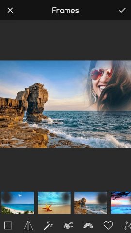 Beach Frames for Pictures для Android — скриншот 1