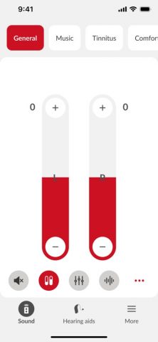 Bernafon App для iOS — скриншот 1