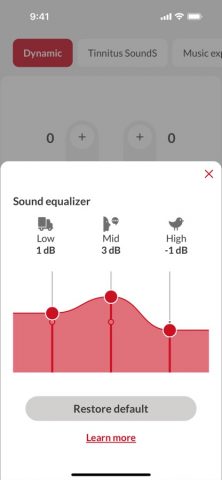 Bernafon App для iOS — скриншот 2