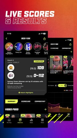 Big Bash для Android — скриншот 3