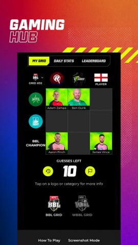 Big Bash для Android — скриншот 5