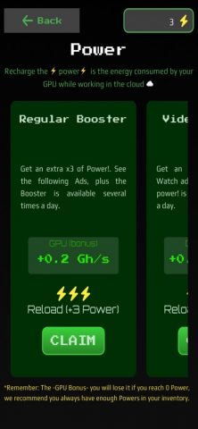 Bitcoin Miner Cloud Blockchain для iOS — скриншот 4