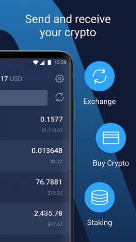 Bitcoin Wallet Crypto Ethereum для Android — скриншот 2