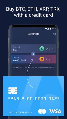 Bitcoin Wallet Crypto Ethereum для Android — скриншот 4