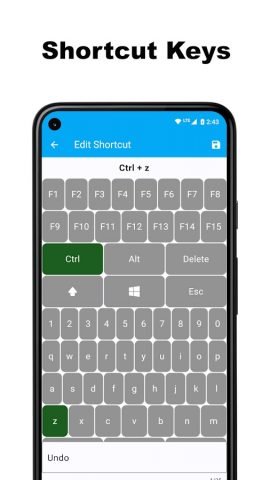 Bluetouch™ Keyboard and Mouse для Android — скриншот 5