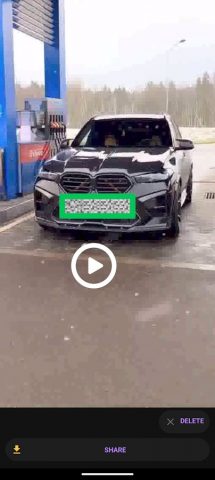 Blur Car Number для Android — скриншот 2