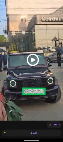 Blur Car Number для Android — скриншот 3