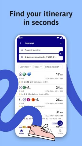 Bonjour RATP для Android — скриншот 2