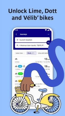Bonjour RATP для Android — скриншот 5