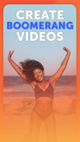 Boomerang Loop Video-бБумеранг для Android — скриншот 1