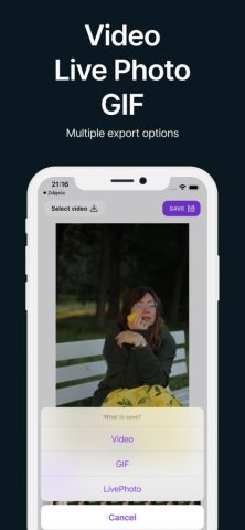 Boomerang Video Loop Maker для iOS — скриншот 2