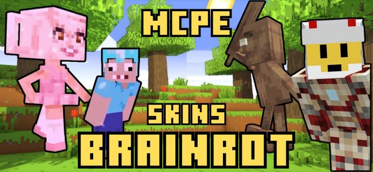Brainrot Skins For Minecraft для iOS — скриншот 1