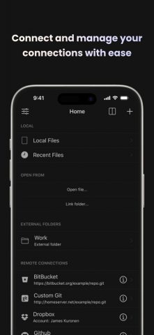 Buffer Editor — Code Editor для iOS — скриншот 1