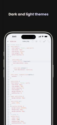 Buffer Editor — Code Editor для iOS — скриншот 5