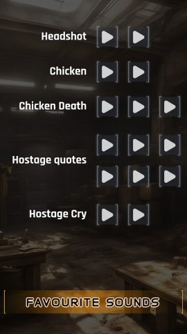 CS Звуки: sfx, эффекты из игры для Android — скриншот 3