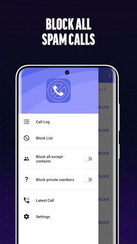Call Blocker — Block Numbers для Android — скриншот 4