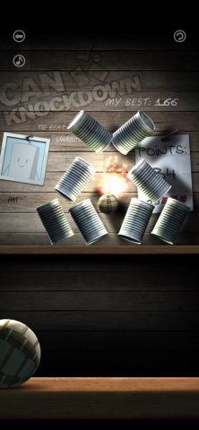 Can Knockdown для iOS — скриншот 1