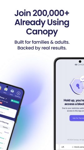 Canopy — AI Online Safety App для Android — скриншот 2