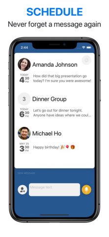 Carrier Messaging для iOS — скриншот 1