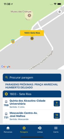 Carris для iOS — скриншот 2