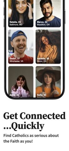 CatholicMatch Dating App для iOS — скриншот 2