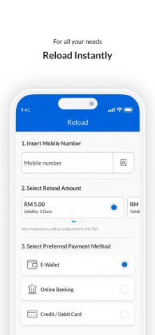 Celcom Life для iOS — скриншот 3