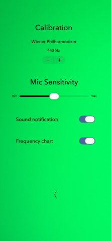 Cello Tuner Basic для iOS — скриншот 5