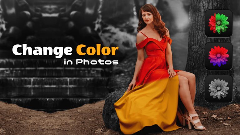 Change Color in Photos для Android — скриншот 1