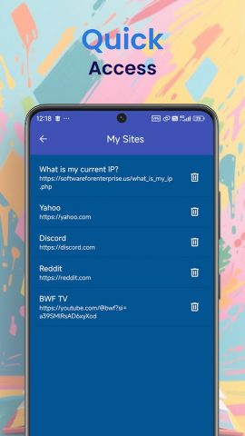 Change My IP для Android — скриншот 5