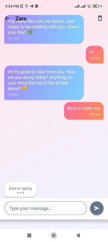 ChatX: AI Girlfriend Chat App для Android — скриншот 4