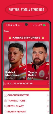 Chiefs Mobile для Android — скриншот 4
