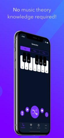 Chord Progression Generator для iOS — скриншот 2