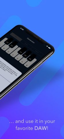 Chord Progression Generator для iOS — скриншот 4