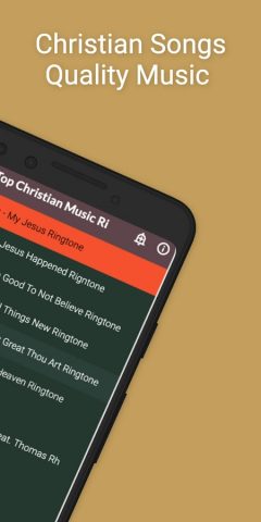 Christian Music Ringtones для Android — скриншот 2