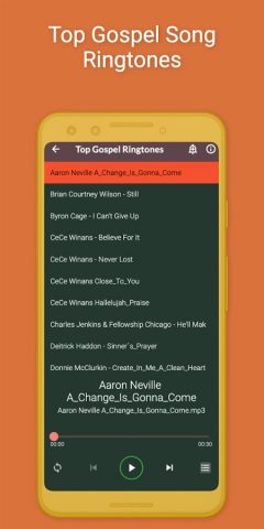 Christian Music Ringtones для Android — скриншот 3