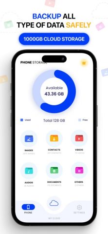 Cloud Storage: Cloud Drive App для iOS — скриншот 1